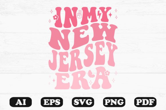 My New Jersey Era Retro Wavy Svg Graphics and Crafts Review