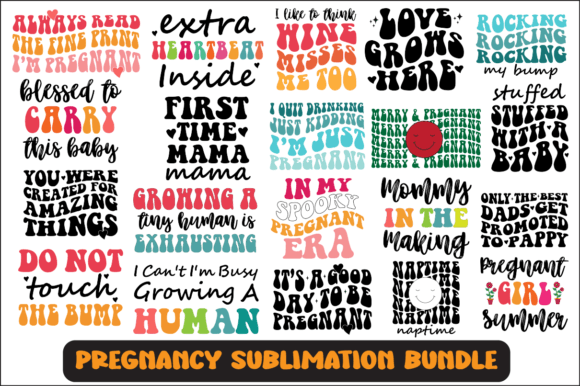 Pregnancy SVG Sublimation Design Bundle Review