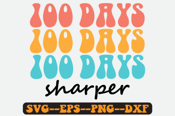 Review: 100 Dasy Sharper Groovy Retro Svg Design for Crafts and Graphics