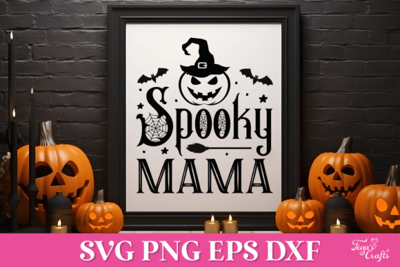 Spooky Mama Halloween SVG: A Graphic Design Review